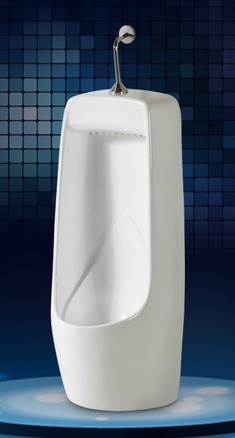 落地式陶瓷感应小便器