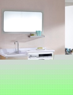 人造石双开门洗衣柜