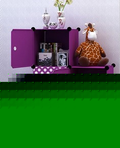 卡通造型儿童衣柜