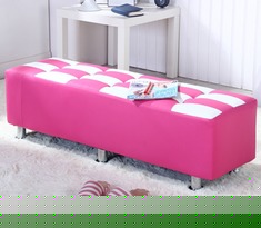 透气皮革沙发凳