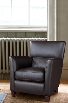 意大利真皮沙发椅