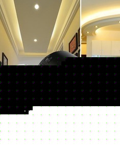 23W白色过道节能筒灯