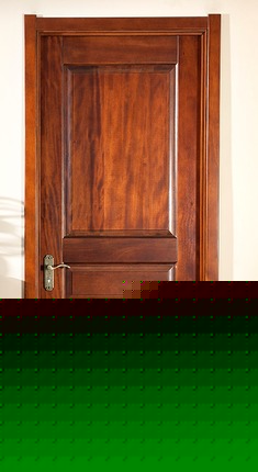 喷漆平开式定制实木门