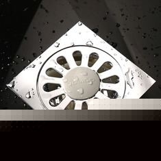 方形不锈钢防臭地漏