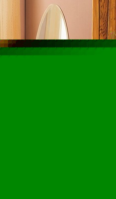 乌金木手工雕花落地式穿衣镜