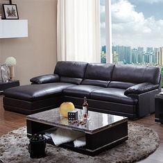 保健按摩功效真皮沙发