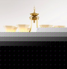 奢华全铜仿云石吊灯