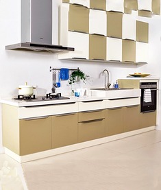 一字型整体橱柜