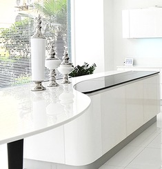 U型烤漆板整体橱柜