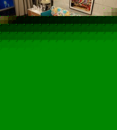 可拆洗新潮涂鸦彩色软床