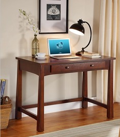 桦木方正简易书桌