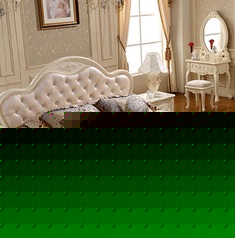 镶钻豪华双人床