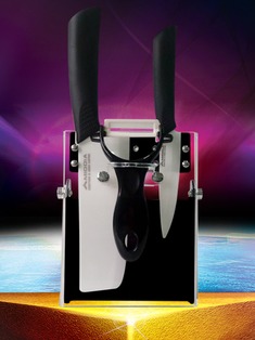 厨房陶瓷刀具四件套