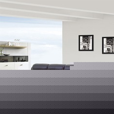 真皮沙发组合带贵妃座