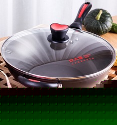 34厘米无油烟平底不粘锅