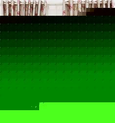 玫瑰印花半遮光定制窗帘