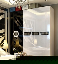 推开门板式衣柜