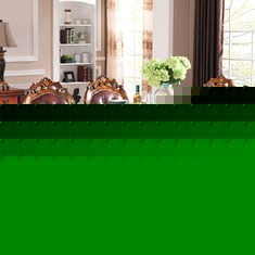 实木大理石餐桌椅