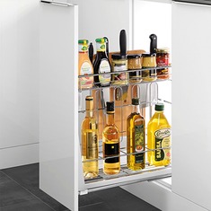 悍高一体成型不锈钢拉篮