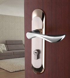 现代简约含锁芯室内房门锁具