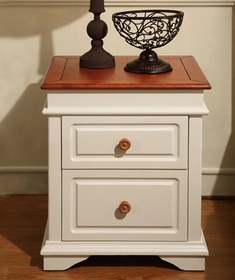 多功能浪漫乡村床头柜