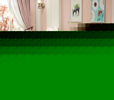 奶白色韩式田园公主床