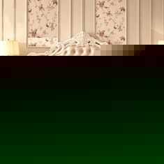 法式田园卧室家具三件套