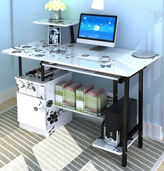 简易板式组装电脑办公桌