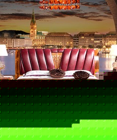 全实木打造1.8米双人床