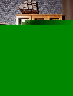 家用带书柜儿童实木书桌