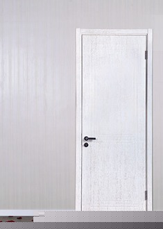 时尚典雅平开式卧室木门