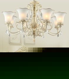 浪漫复古欧式六头节能灯