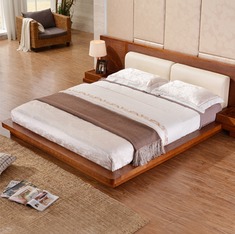 1.8m实木特色双人床