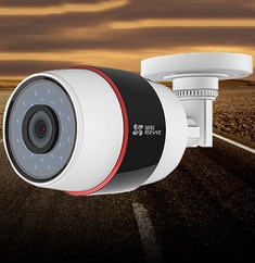 手机远程室外网络监控摄像头