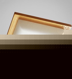 led环保实木亚克力吸顶灯