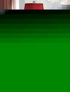 客厅靓丽布艺落地灯