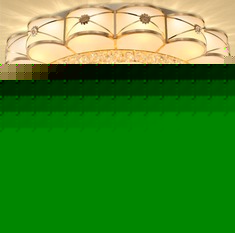 金色水晶大气吸顶灯