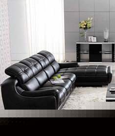 多功能真皮沙发组合