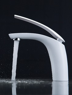 创意全铜冷热水龙头