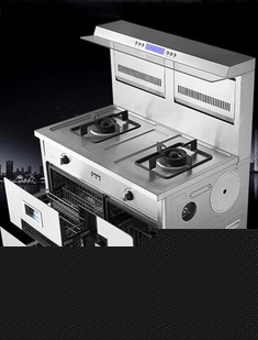 侧吸式不锈钢畅吸烟机套装