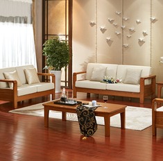 中式简约客厅组合沙发