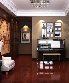 圆盘豆经典复古室内地板