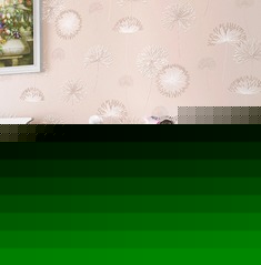 厚实唯美蒲公英立体浮雕壁纸