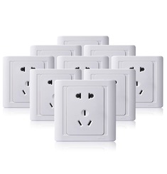 阻燃安全球面高抛光插座面板