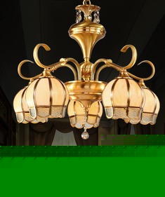 耐高温防腐蚀欧式纯手工铜灯