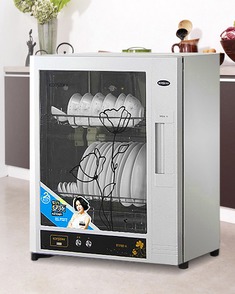 不锈钢智能控时变频高温消毒柜