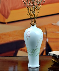 陶瓷现代中式花瓶摆件