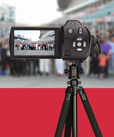 16倍变焦微型家用摄像机