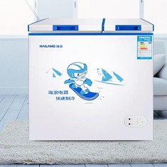 大容量静音顶开门式两用冷柜