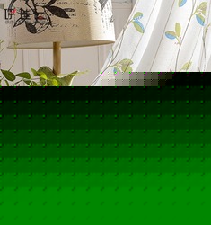 韩式田园清新风格成品纱帘